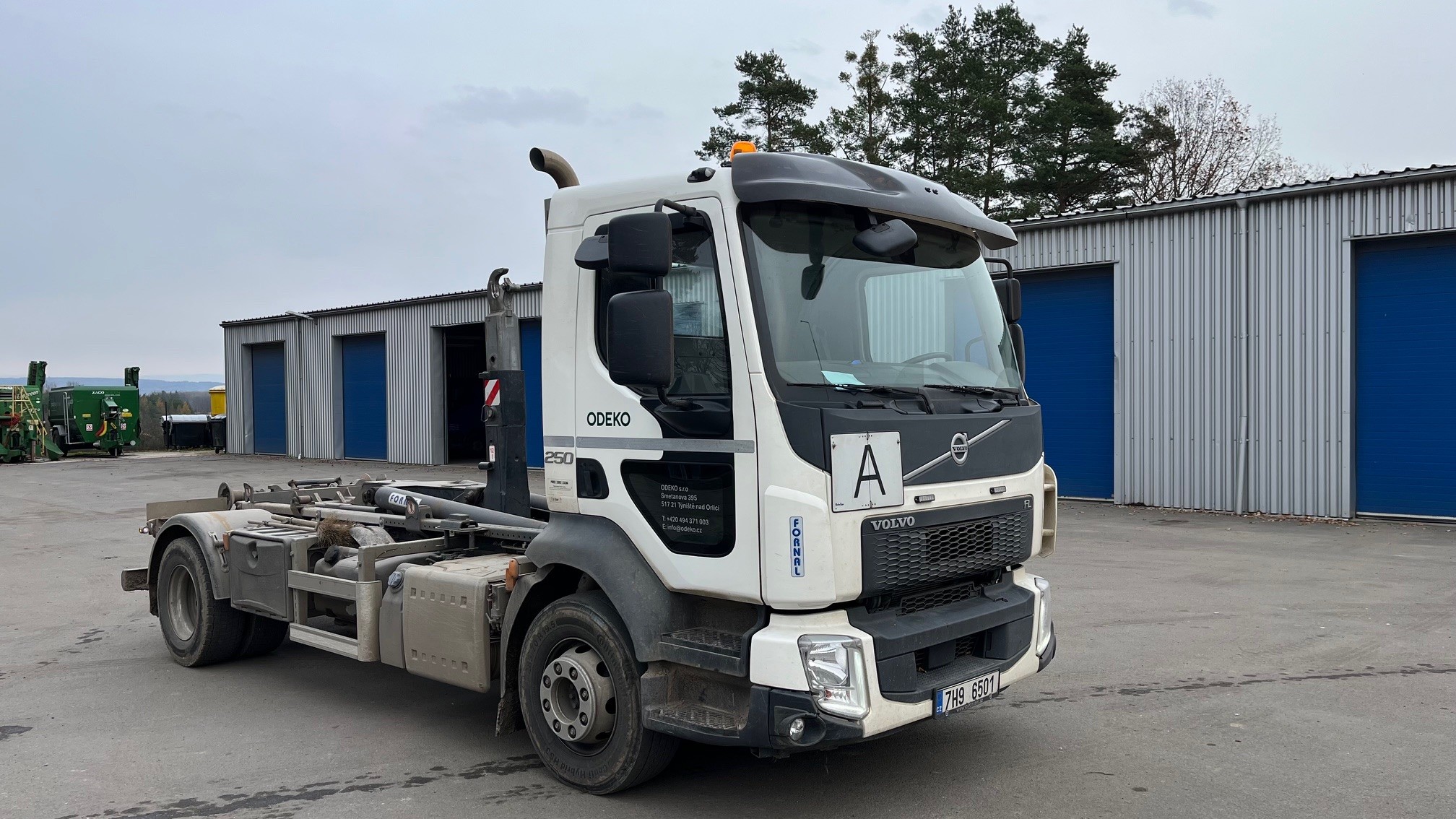 Přistavení kontejneru