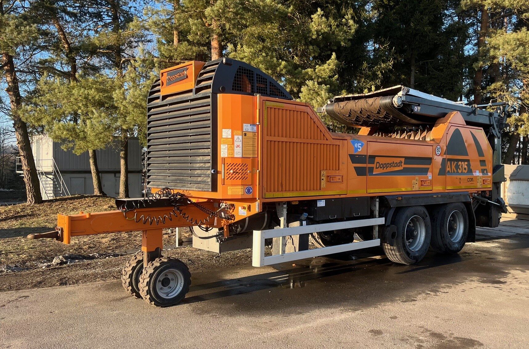 Přichází posila pro zpracování bioodpadu: rychloběžný drtič od Doppstadt